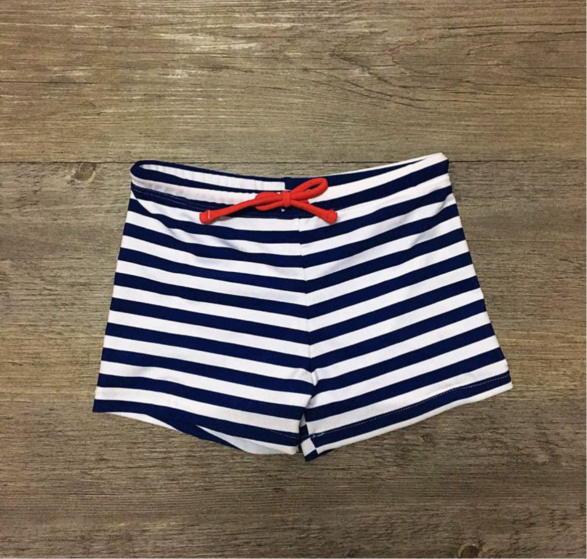 “Stripe Me Out” Swimming Shorts